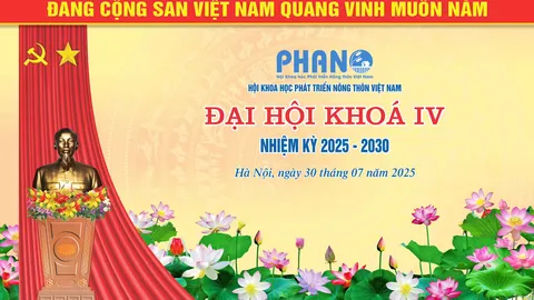 Phóng sự chào mừng Đại hội khóa IV (nhiệm kỳ 2025 – 2030) của Hội Khoa học Phát triển Nông thôn Việt Nam