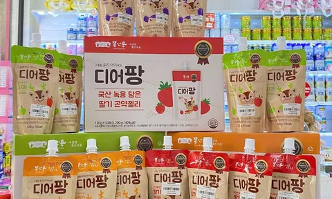 Thạch gạc hươu non Hàn Quốc Deer Pang bổ dưỡng cho trẻ đã có mặt trên khắp cả nước